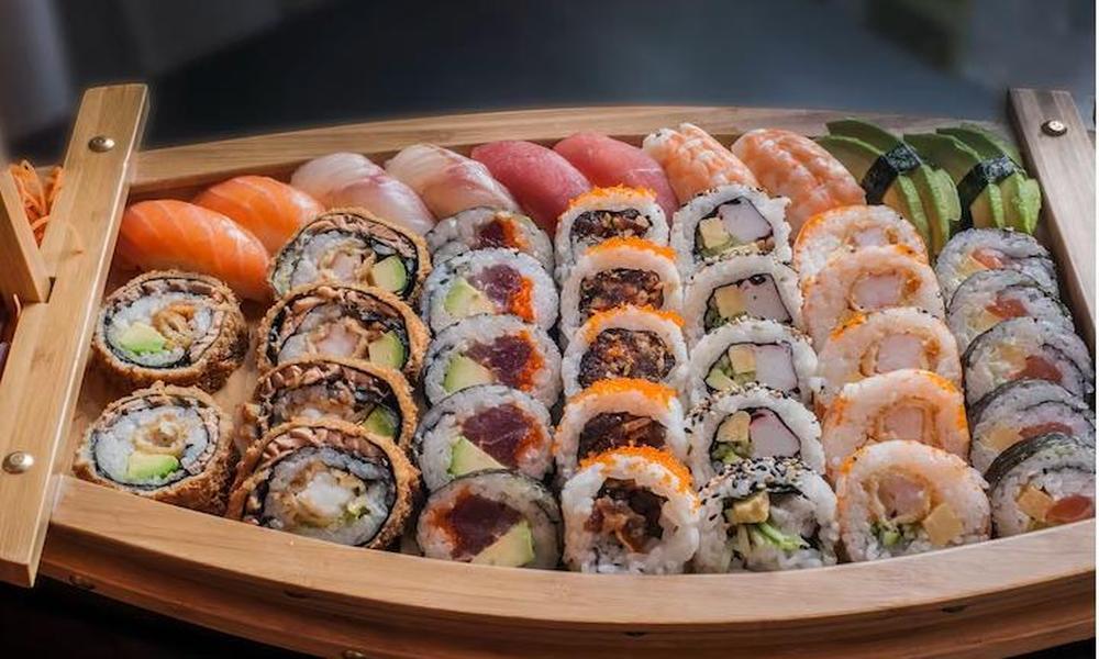 A Crazy Sushi Toppings
